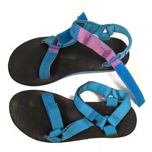 Classic Teva Sandals 8 Turquoise Pink EF03113h